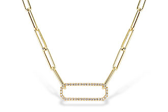 D319-54812: NECKLACE .50 TW (17 INCHES)