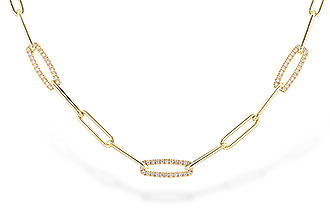 H319-54812: NECKLACE .75 TW (17 INCHES)